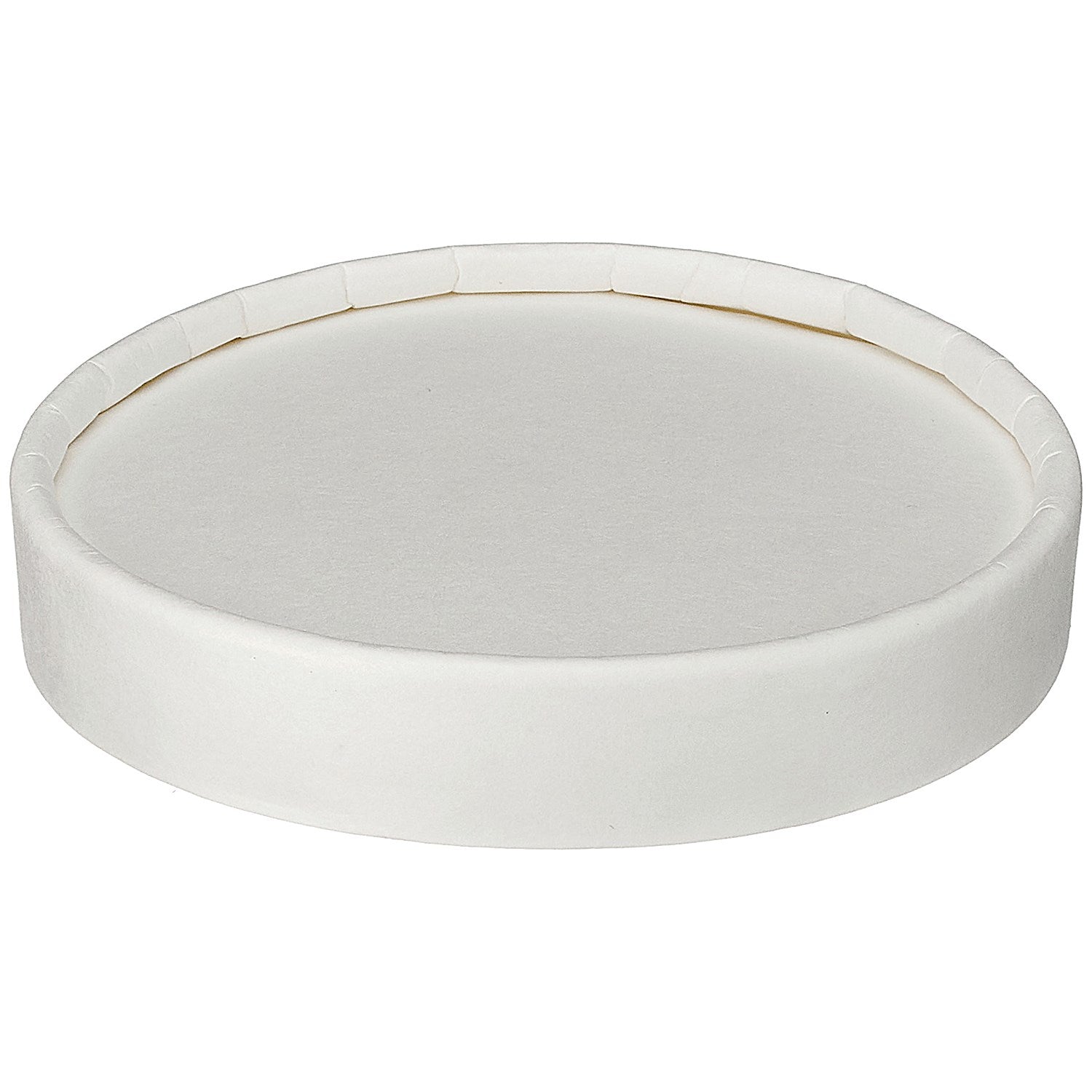 Go-Pak Soup Cup PP Lined Lid, Assorted Sizes, White, Pack of 500 Easy2Order : GPK60155