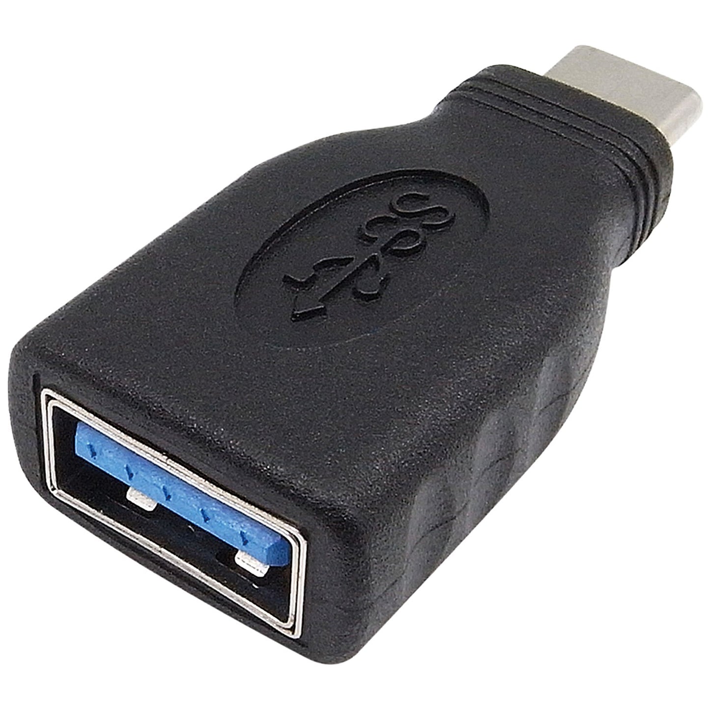 Connekt Gear USB A to USB C Adaptor, Black