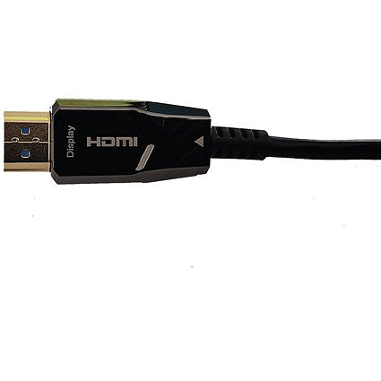 Connekt Gear HDMI V2.1 AOC 8K UHD HDMI to HDMI Connector Cable, 10m Lead, Black
