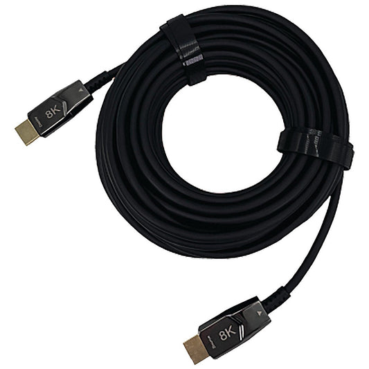 Connekt Gear 2m HDMI V2.1 AOC 8K UHD Connector Cable - M to M Gold Connectors