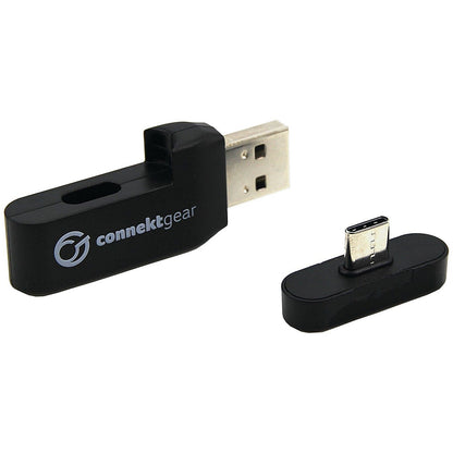 Connekt Gear 2.4 Ghz Wireless Headset With Detachable Mic And USB A/C Dongle 24-1534 Easy2Order : GR06795