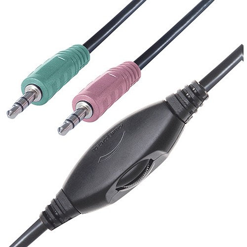 Connekt Gear HP 503 Economy Stereo Headset with In-Line Microphone 24-1503
