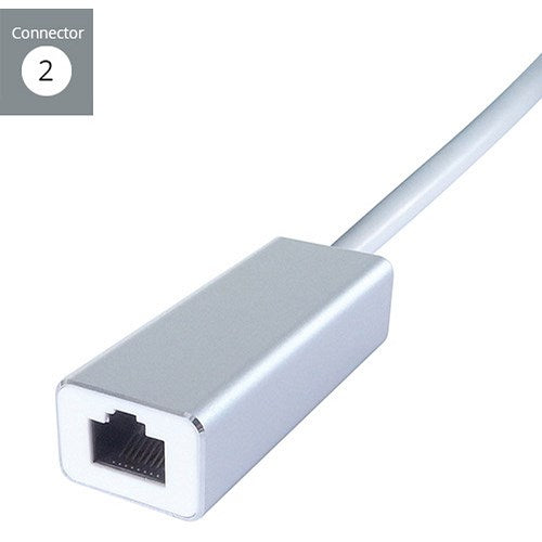 Connekt Gear USB A 3.0 to RJ45 Cat6 Ethernet Adaptor, White