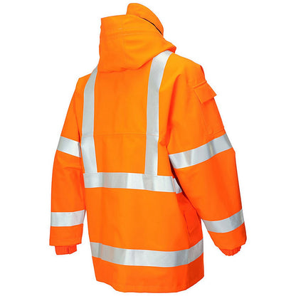 Gore-Tex Foul Weather Jacket, Orange, 3XL