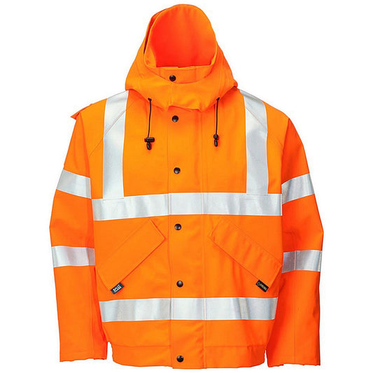 Gore-Tex Foul Weather Bomber Jacket, Orange, 3XL