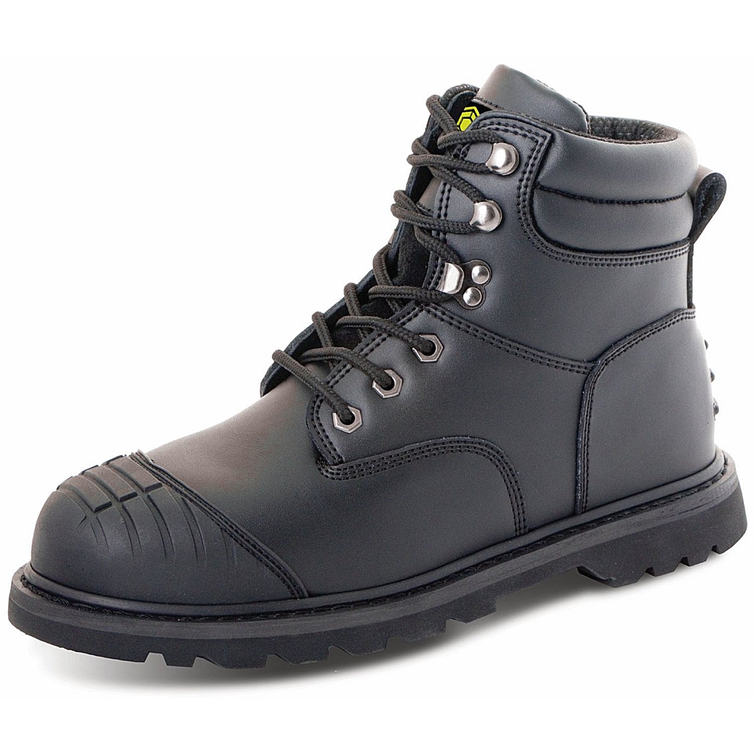 Beeswift Goodyear Welt Boots With Scuff Cap, Black, 6 Easy2Order : GWBMSSCBL06