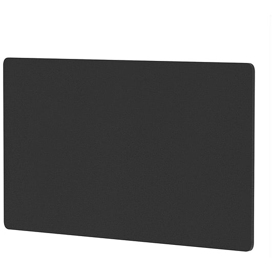 Air Back-to-Back Bench Desk Screen, 1400 x 800mm, Black