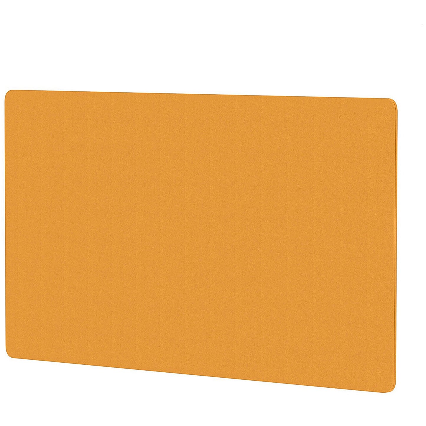 Air Back-to-Back Bench Desk Screen, 1400 x 800mm, Senna Yellow