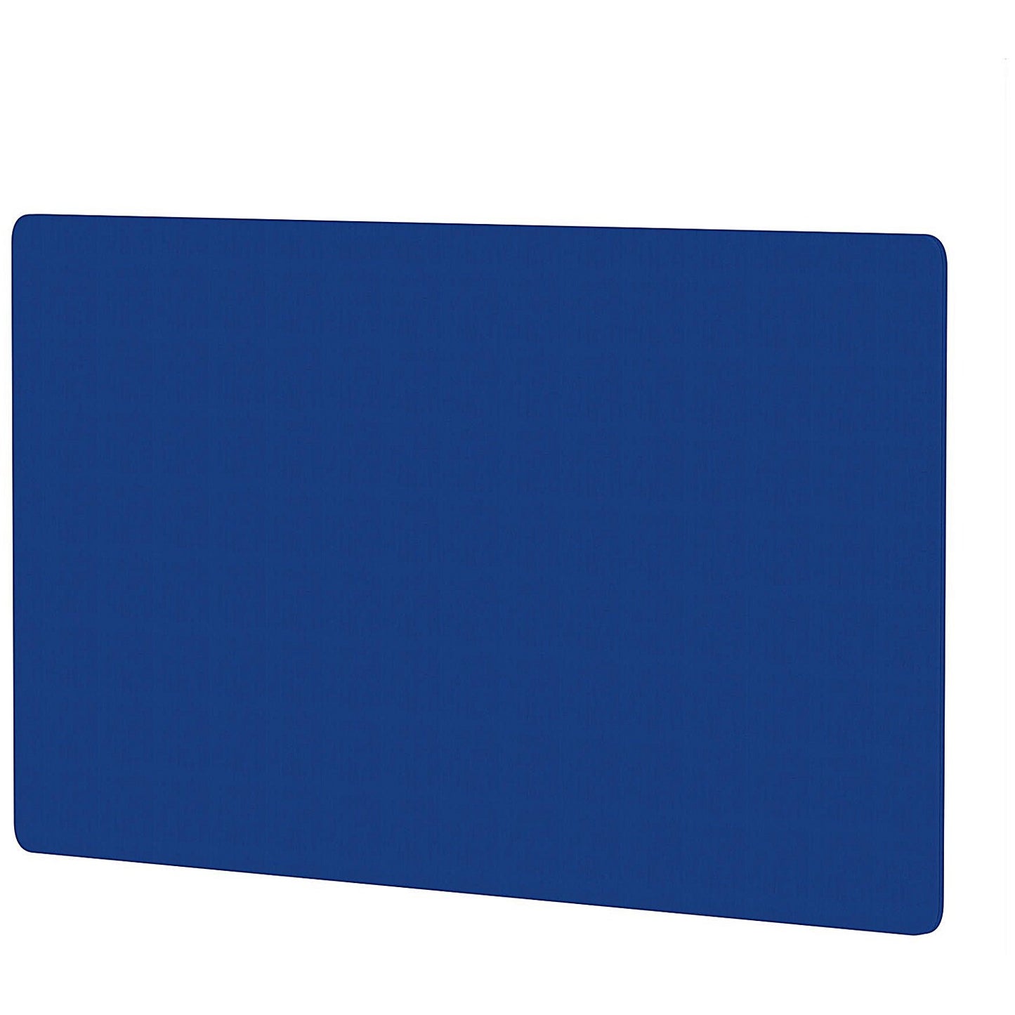 Air Back-to-Back Bench Desk Screen, 1400 x 800mm, Stevia Blue