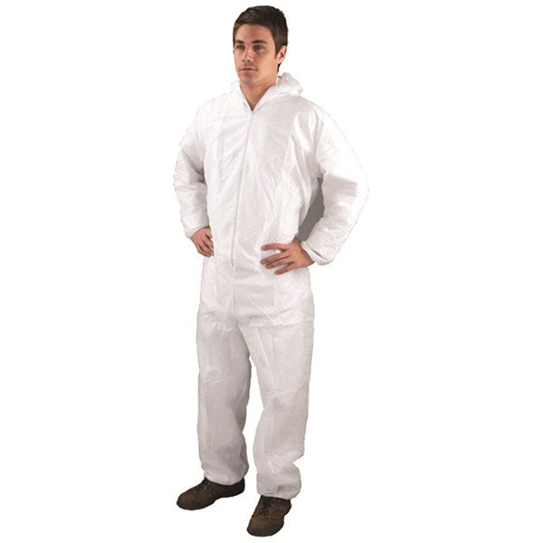 XXL White Non-Woven Coverall DC03 Easy2Order : HEA00368