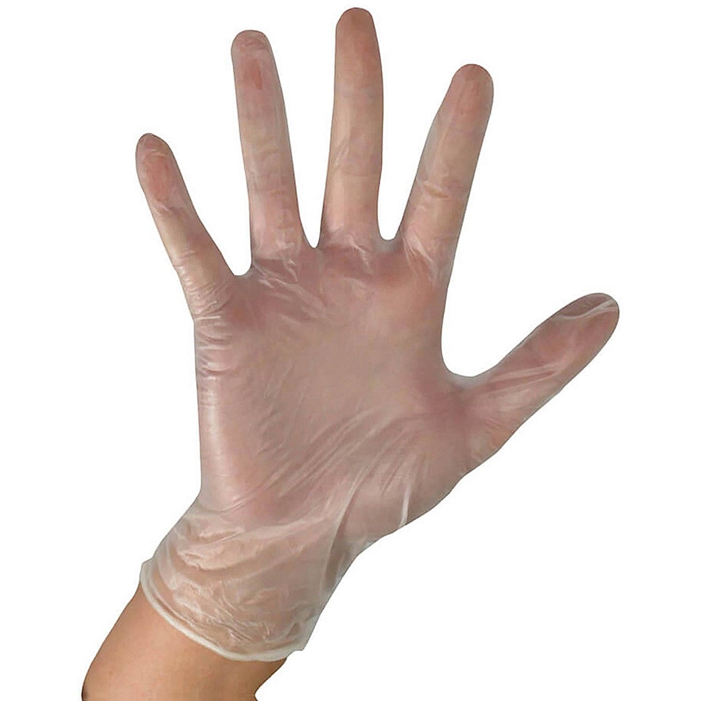 Shield Powder-Free Vinyl Gloves, Medium, Clear, Pack of 100 Easy2Order : HEA00948
