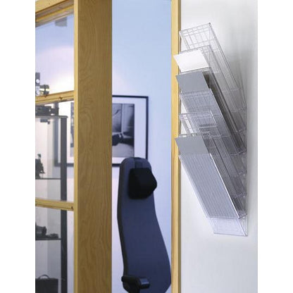 Helit 5 Pocket Literature Display Unit A4 214x150x578mm