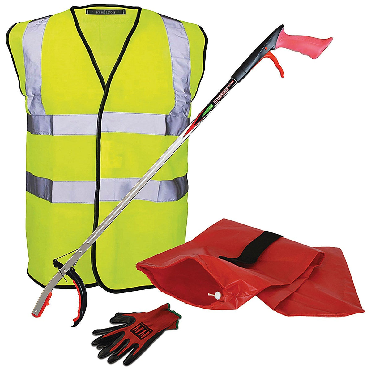 Litter Kit Adult Litter Picking Kit with Litter Picker PRO Gel LP1633TIDY ...