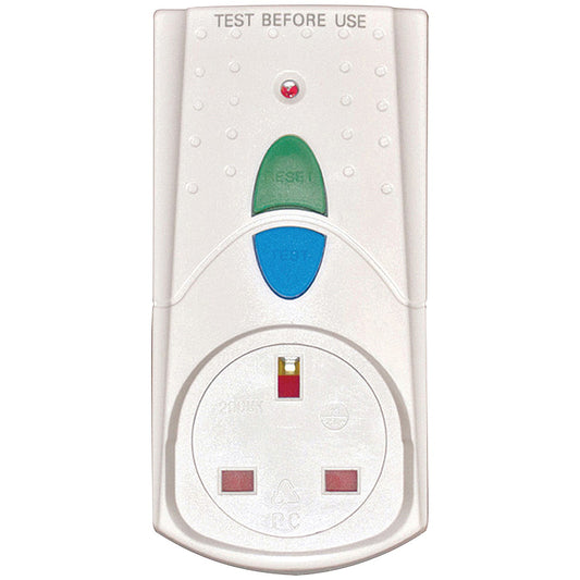 Everyday RCD Safety Plug, White