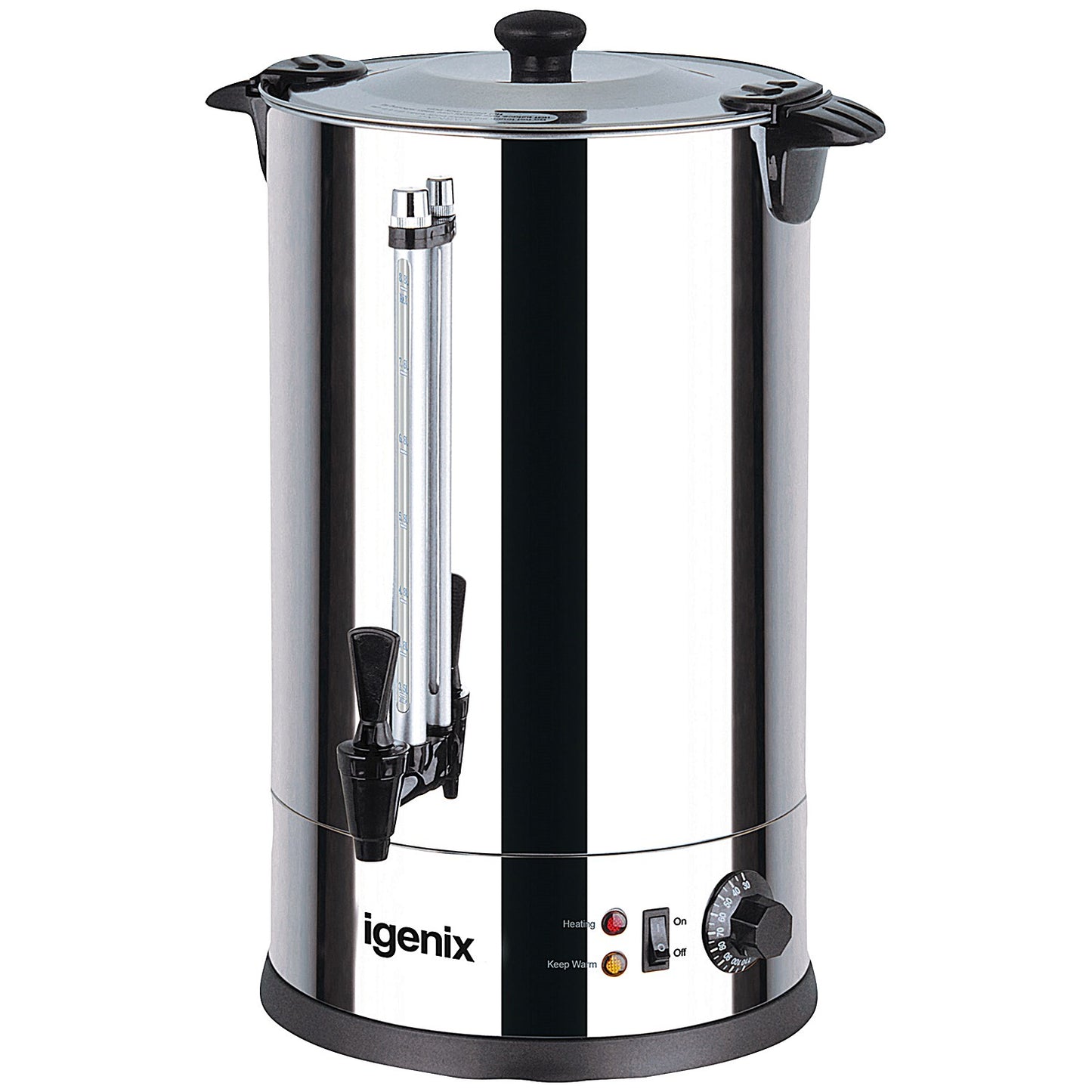 Igenix Stainless Steel Catering Urn, 30 Litre