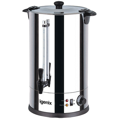 Igenix Stainless Steel Catering Urn, 30 Litre