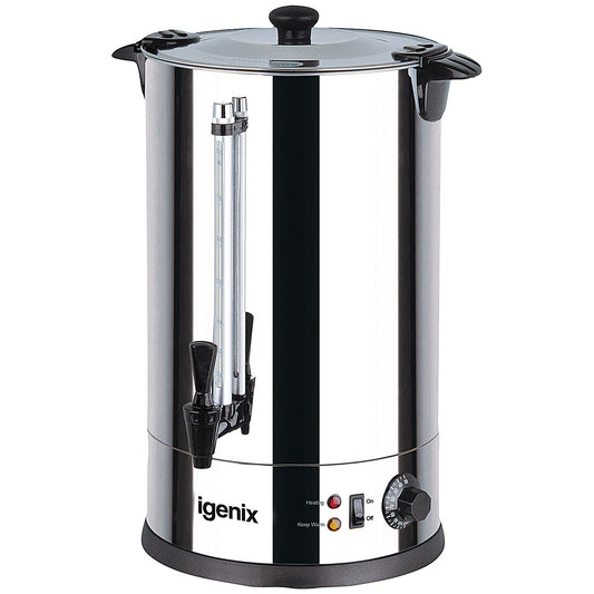 Igenix Stainless Steel Catering Urn, 30 Litre