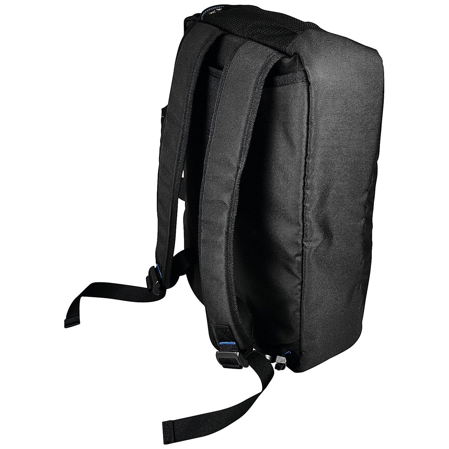 Monolith Blue Line Laptop Hybrid Carry Case/Backpack, For up to 15.6 Inch Laptops, Black