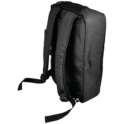 Monolith Blue Line Laptop Hybrid Carry Case/Backpack, For up to 15.6 Inch Laptops, Black