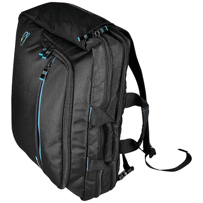 Monolith Blue Line Laptop Hybrid Carry Case/Backpack, For up to 15.6 Inch Laptops, Black