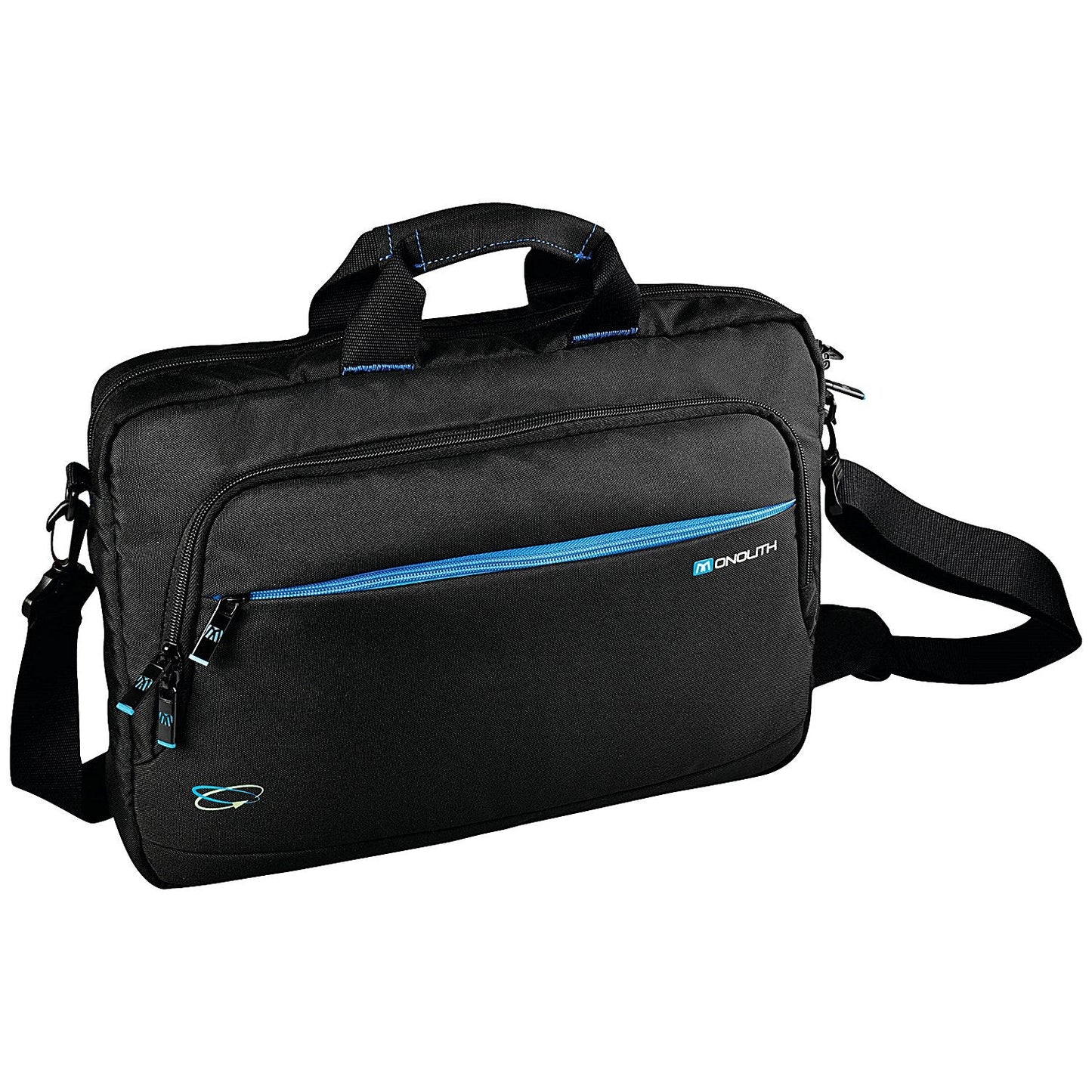 Monolith Blue Line Laptop Carry Case, For up to 15.6 Inch Laptops, Black
