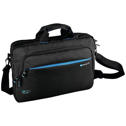 Monolith Blue Line Laptop Carry Case, For up to 15.6 Inch Laptops, Black