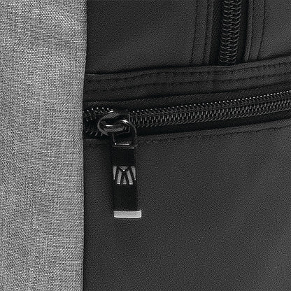 Monolith Rolltop Business Laptop Backpack, For up to 17.2 Inch Laptops, Black/Grey