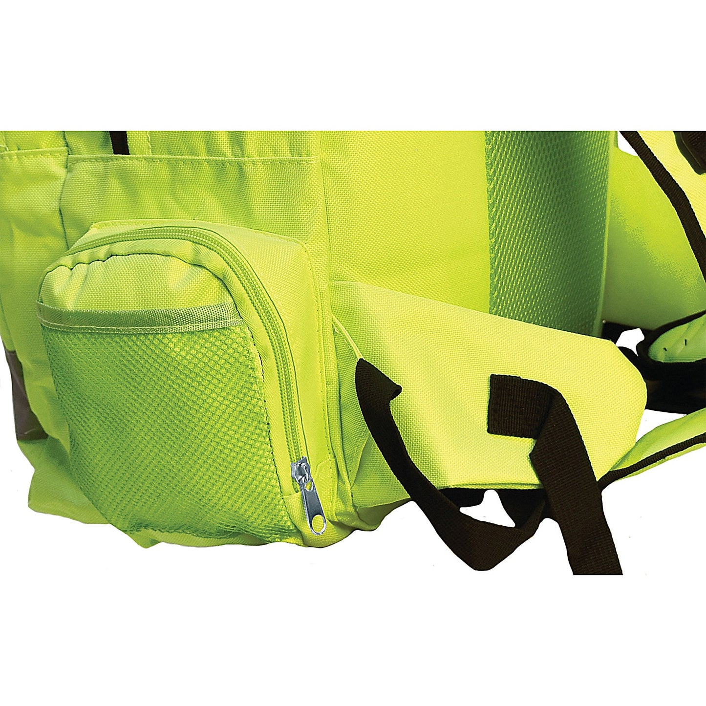 Monolith High Visibility Laptop Backpack, For up to 15.6 Inch Laptops, Yellow