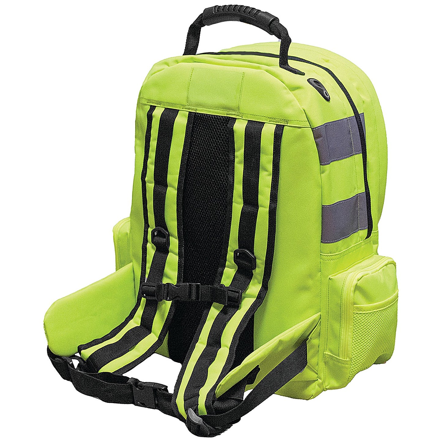 Monolith High Visibility Laptop Backpack, For up to 15.6 Inch Laptops, Yellow