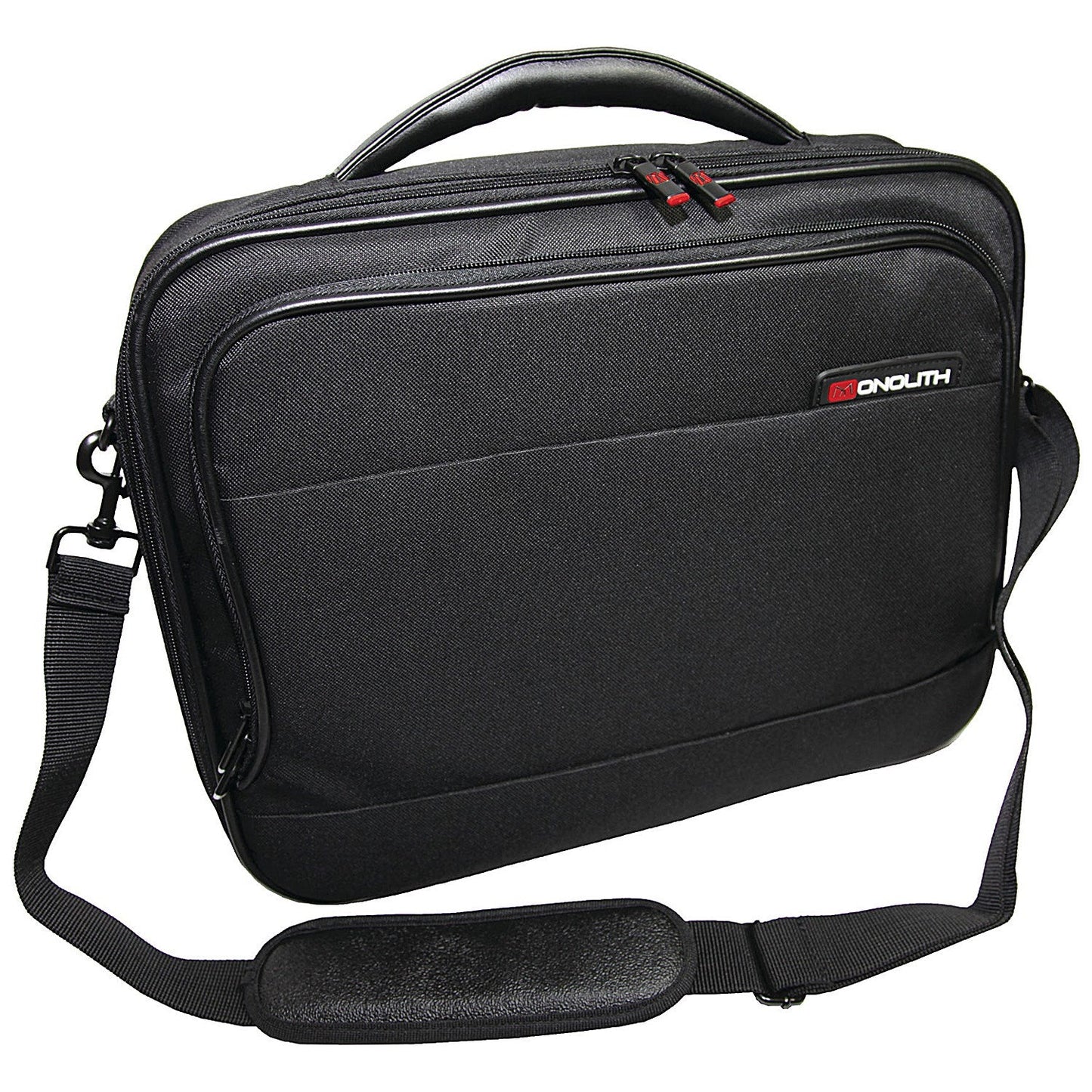 Monolith Nylon Laptop Carry Case, For up to 15.6 Inch Laptops, Black