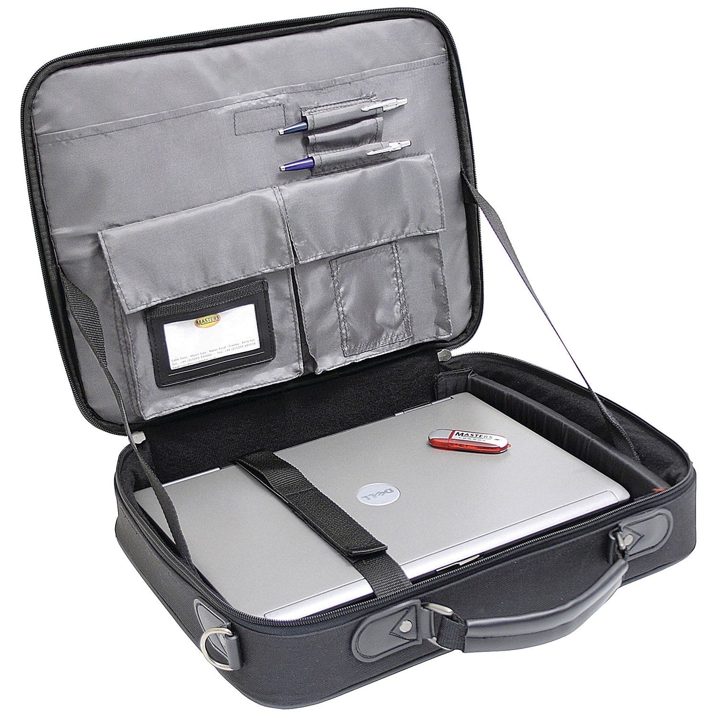 Monolith Nylon Laptop Carry Case, For up to 17 Inch Laptops, Black