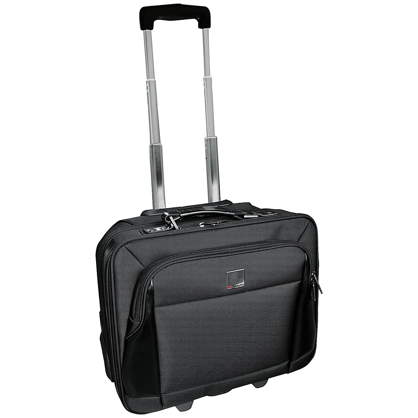 Monolith Executive Wheeled Laptop Case, For up to 15.4 Inch Laptops, Black