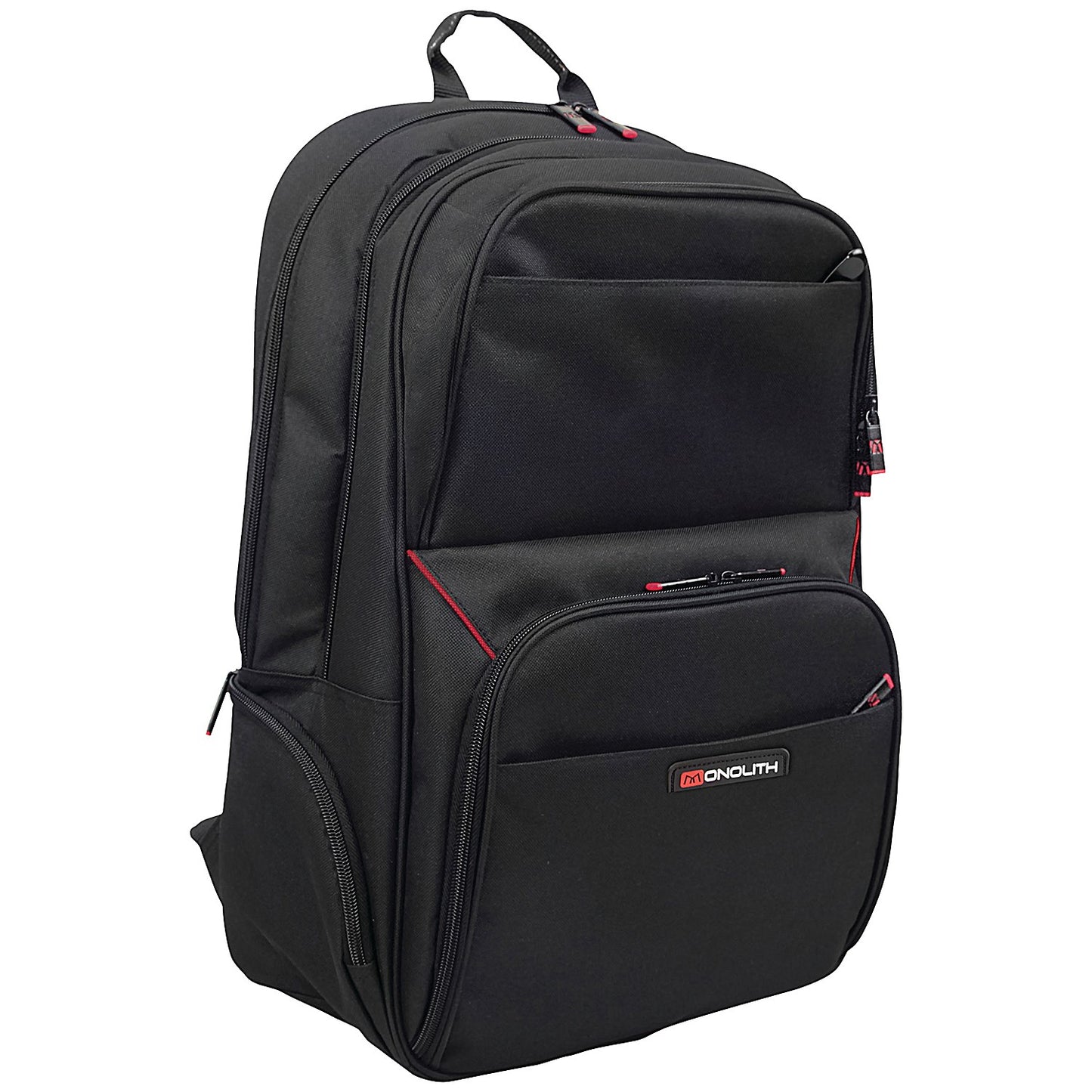 Monolith Lightweight Laptop Backpack, For up to 15.6 Inch Laptops, Black