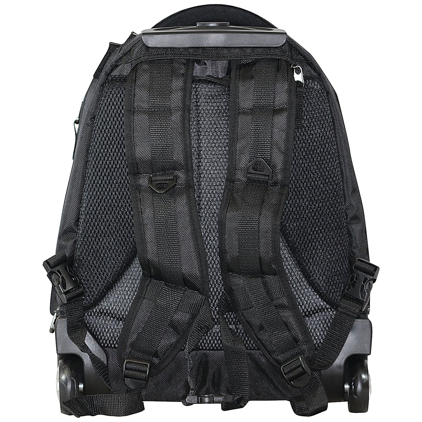 Monolith 2 In 1 Wheeled Laptop Backpack, For up to 15.6 Inch Laptops, Black