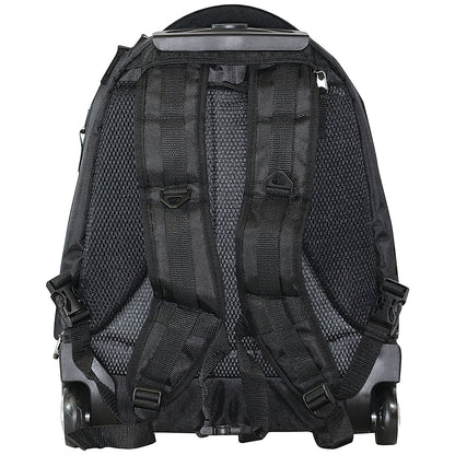 Monolith 2 In 1 Wheeled Laptop Backpack, For up to 15.6 Inch Laptops, Black