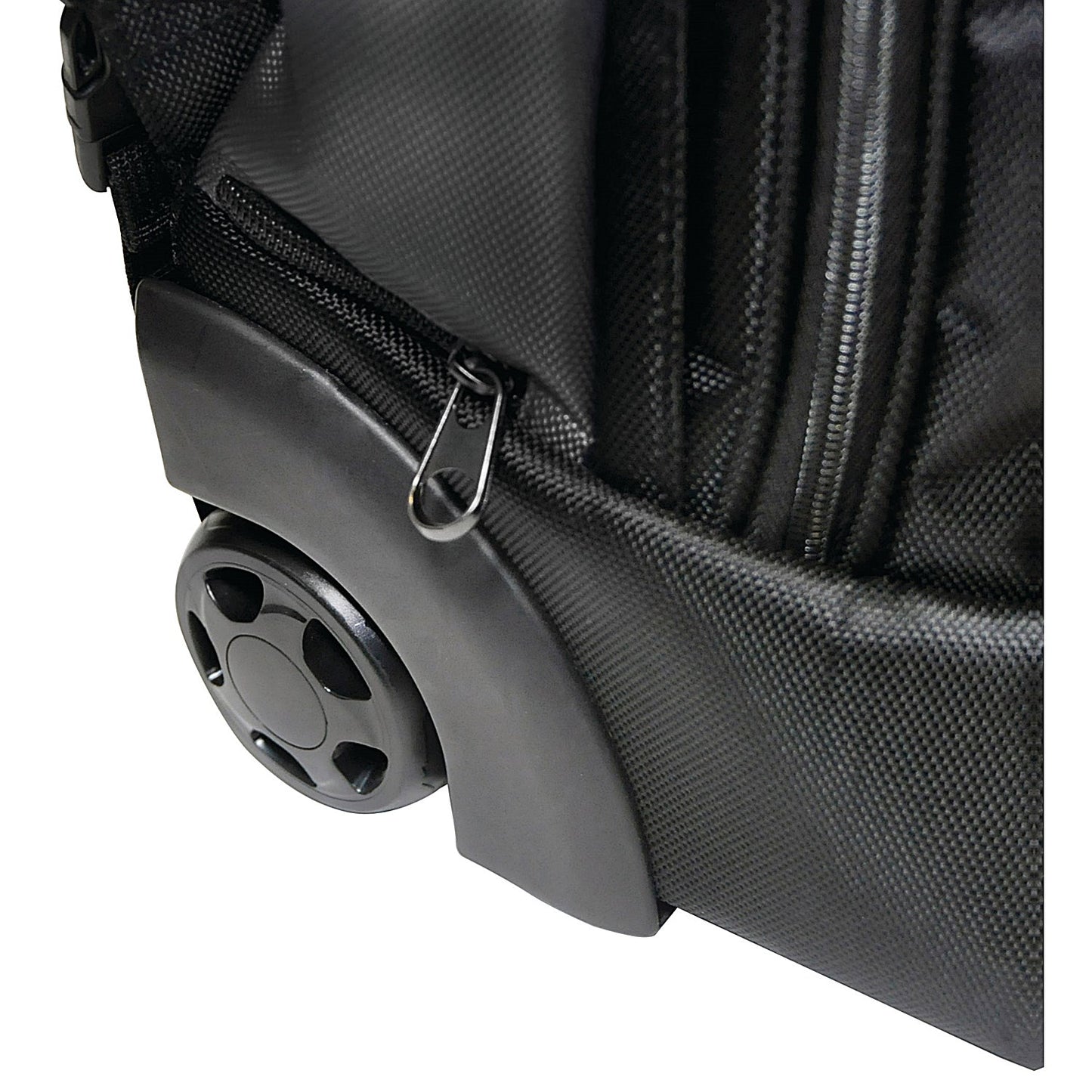 Monolith 2 In 1 Wheeled Laptop Backpack, For up to 15.6 Inch Laptops, Black
