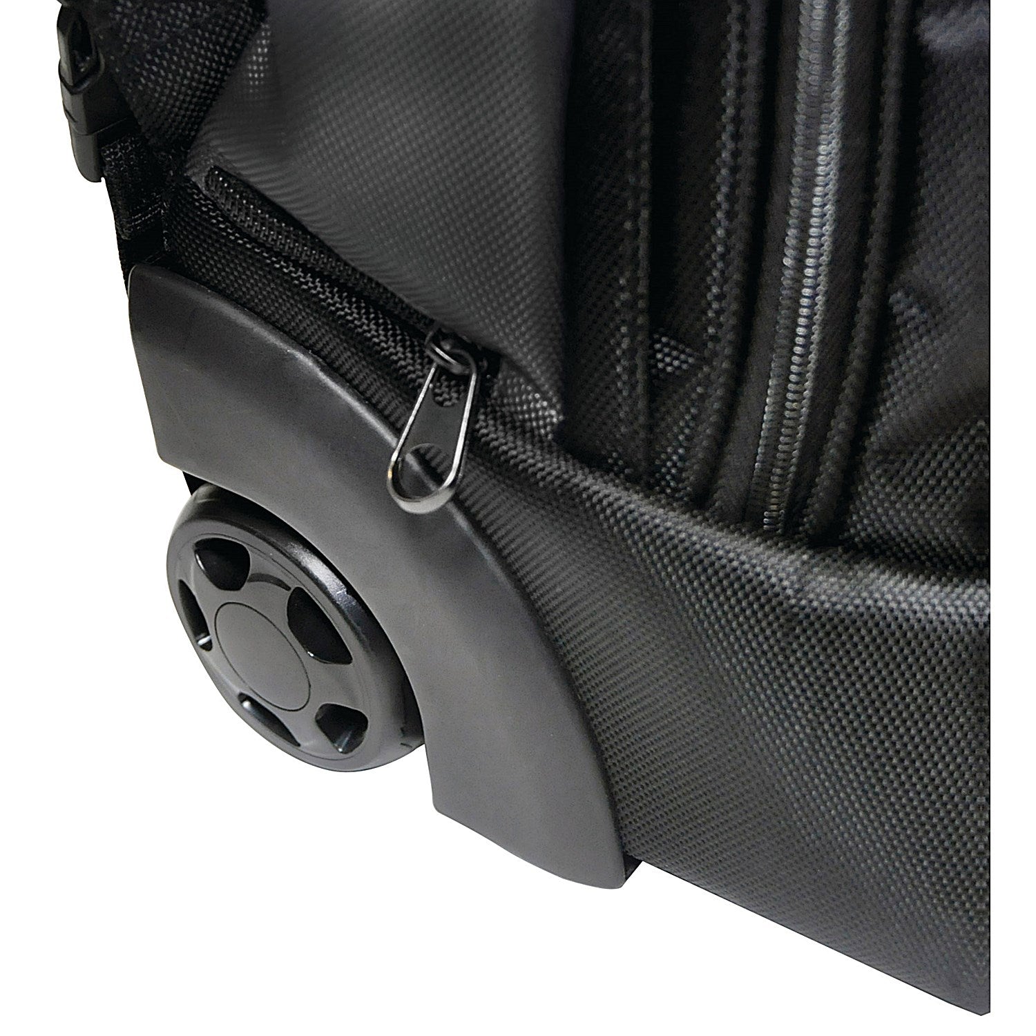 Monolith 2 In 1 Wheeled Laptop Backpack, For up to 15.6 Inch Laptops, Black