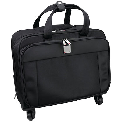 Monolith Motion II 4 Wheel Laptop Trolley Case, For up to 15.6 Inch Laptops, Black