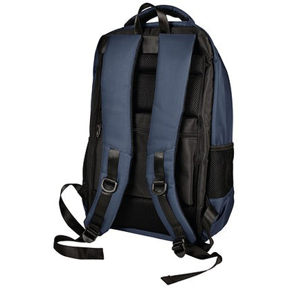 Monolith Commuter Laptop Backpack with USB and Headphone Ports, For up to 15.6 Inch Laptops, Blue