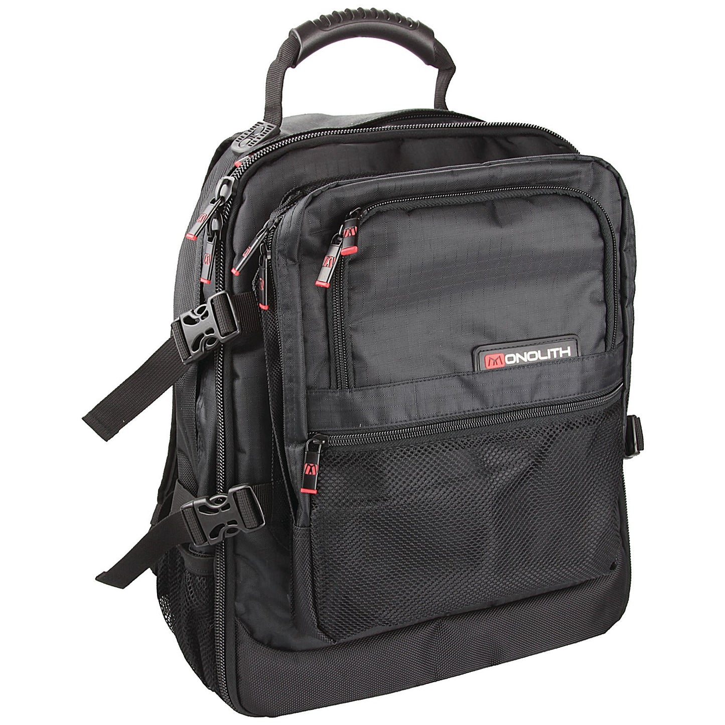 Monolith Premium Laptop Backpack, For up to 15.4 Inch Laptops, Black