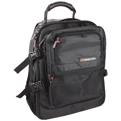 Monolith Premium Laptop Backpack, For up to 15.4 Inch Laptops, Black