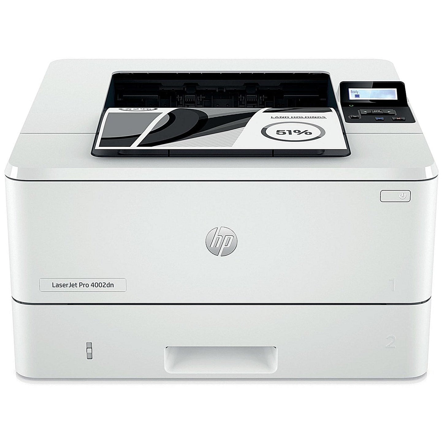 HP LaserJet Pro 4002dn A4 Mono Laser Printer, White