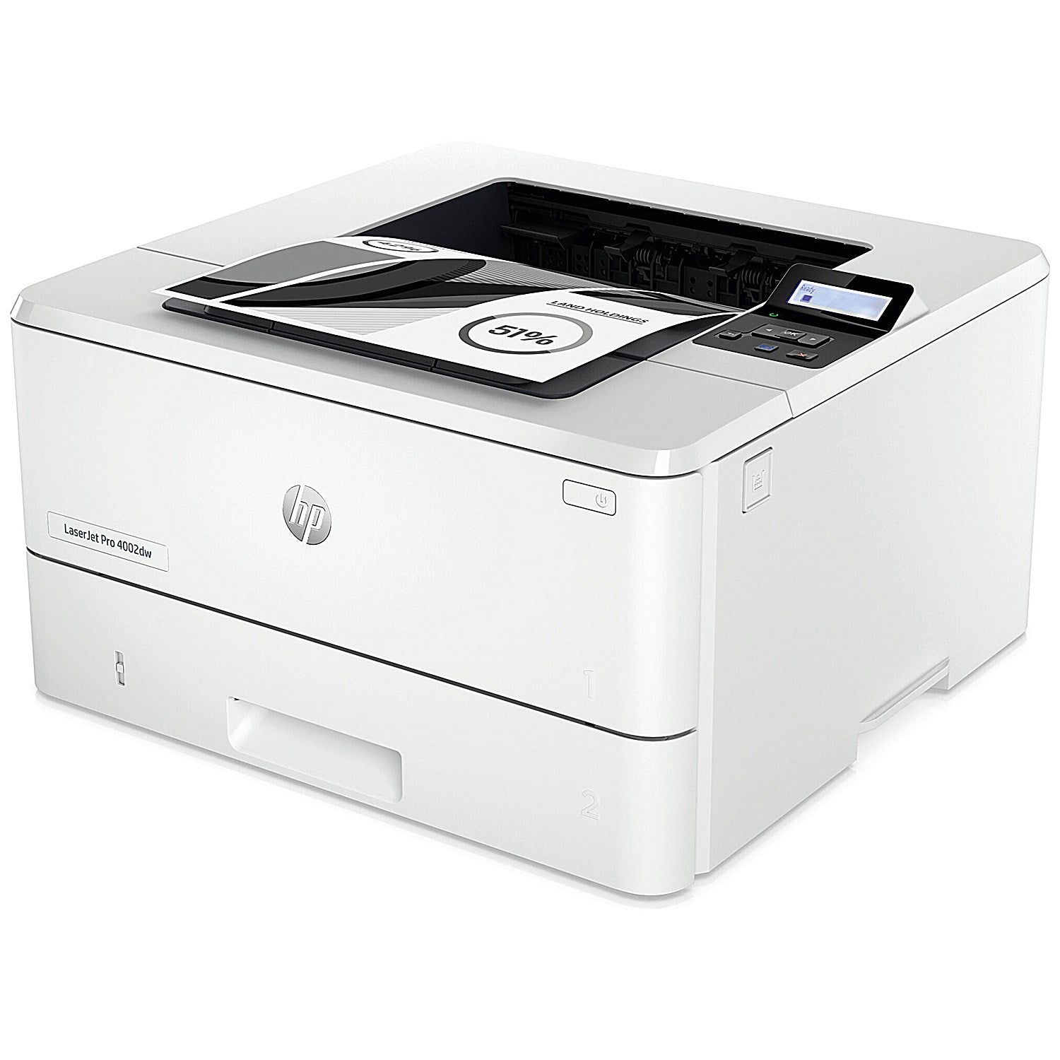 HP LaserJet Pro 4002dw A4 Wireless Mono Laser Printer, White