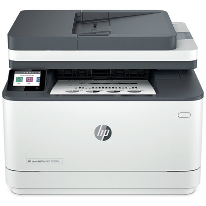 HP LaserJet Pro M3102fdn A4 4-in-1 Mono Laser Printer, White