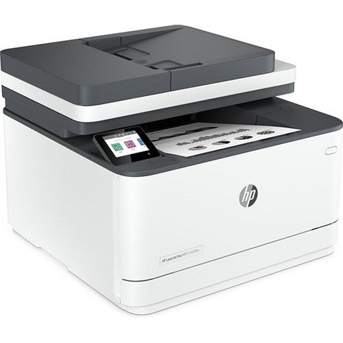 HP LaserJet Pro M3102fdn A4 4-in-1 Mono Laser Printer, White Easy2Order : HP3G629FB19