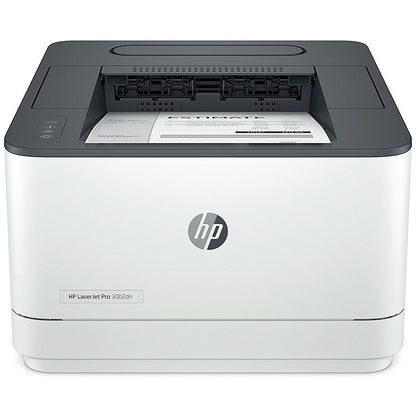 HP LaserJet Pro 3002dn A4 Mono Laser Printer, White