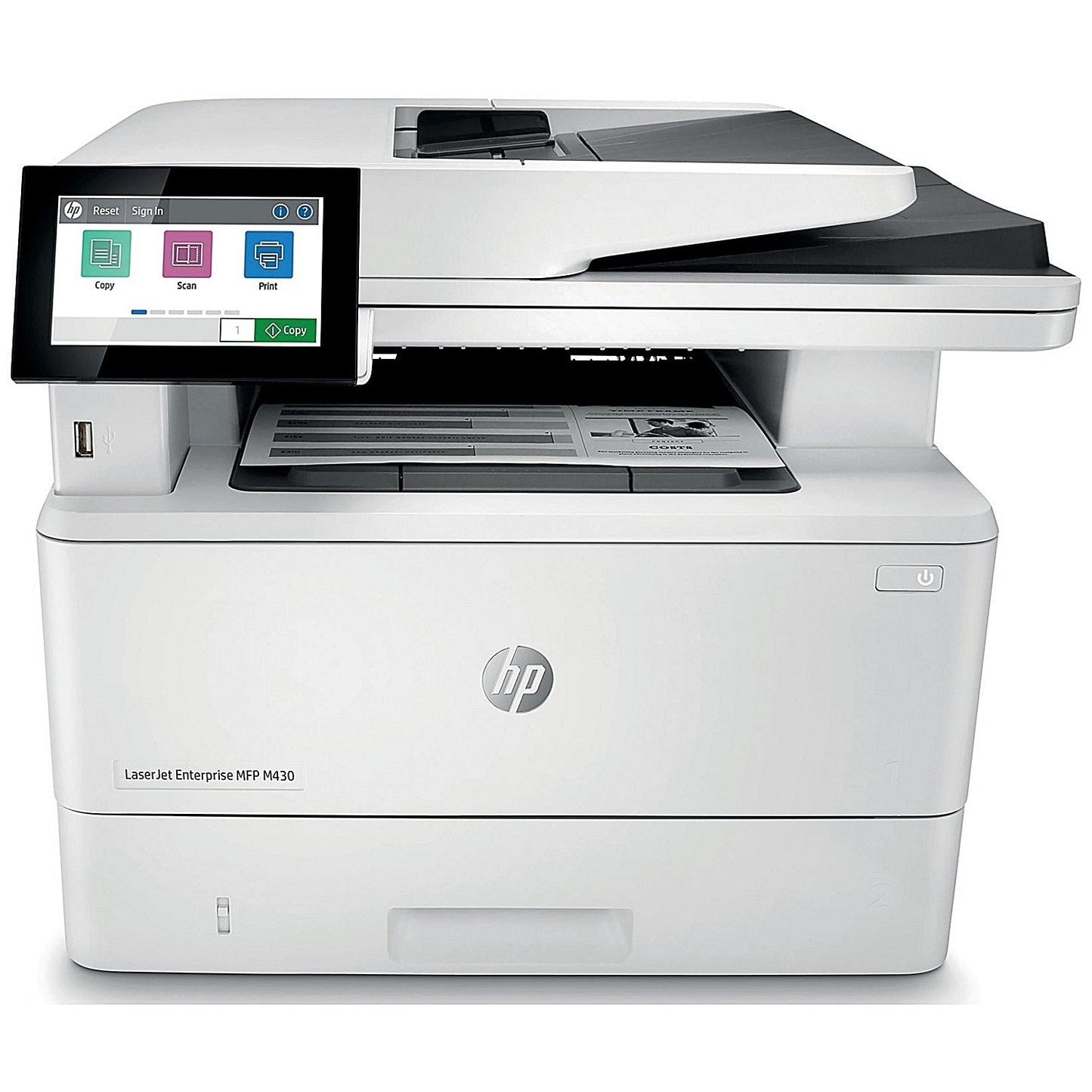 HP LaserJet Enterprise M430f A4 4-in-1 Mono Laser Printer, White