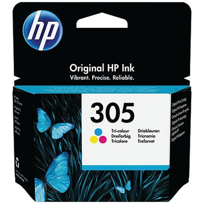 HP 305 Original Ink Cartridge 2-ml Tri-color 3YM60AE