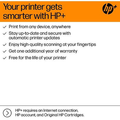 HP OfficeJet Pro 8125e A4 3-in-1 Wireless Colour Inkjet Printer, White and Blue