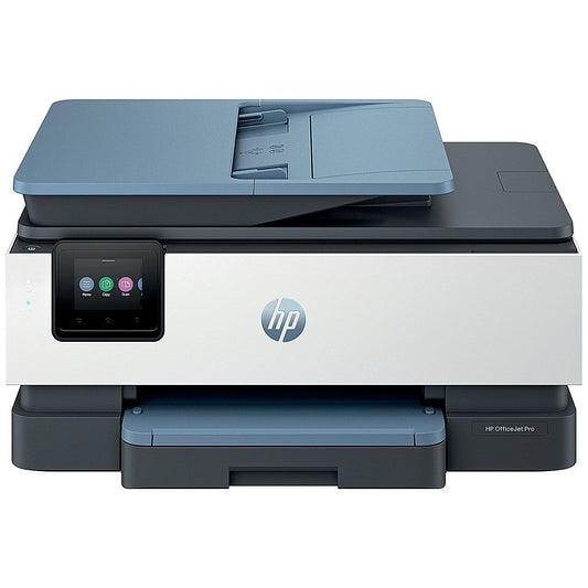 HP OfficeJet Pro 8135e A4 4-in-1 Wireless Colour Inkjet Printer, White and Blue